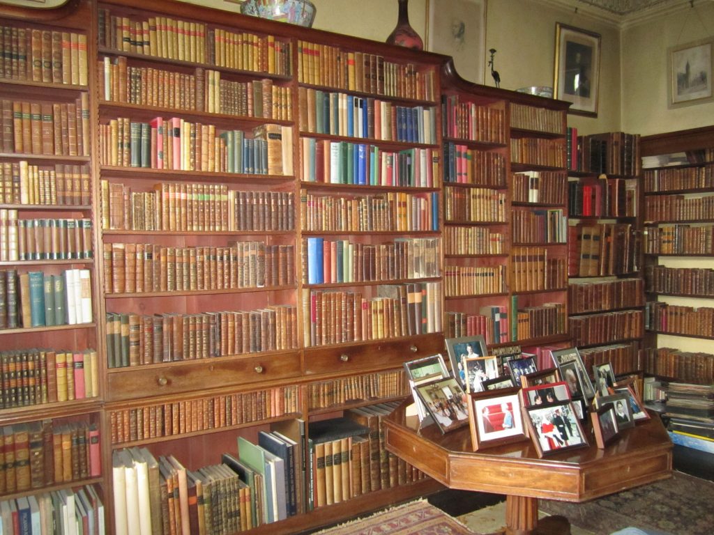Hemerdon House library